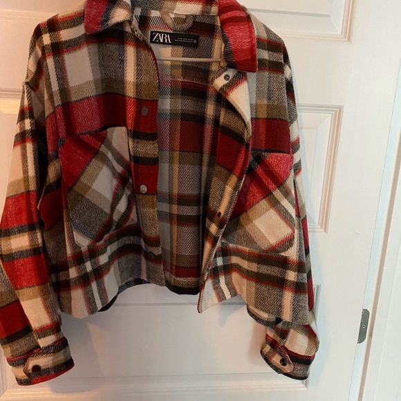 Zara plaid shaket - Picture 5 of 8